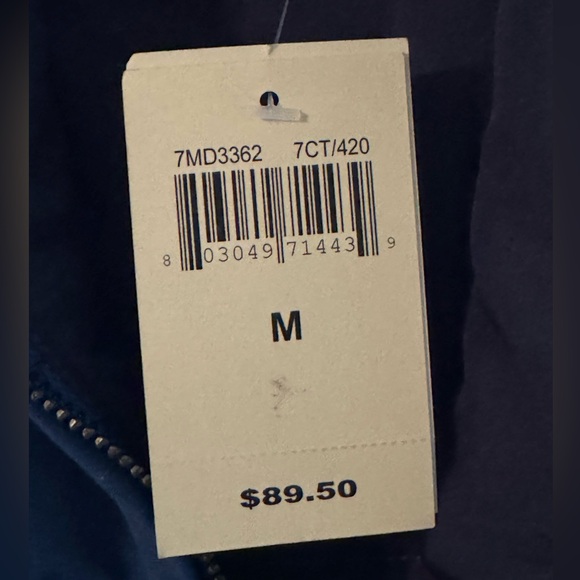 VTG Lucky Brand Men’s Puffer Vest with fleece lined collar. NWT - Picture 7 of 11